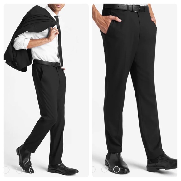 KENNETH COLE REACTION - “Ready Flex Slim-Fit” Suit Separate Pant 36X32 NWT - Picture 1 of 16